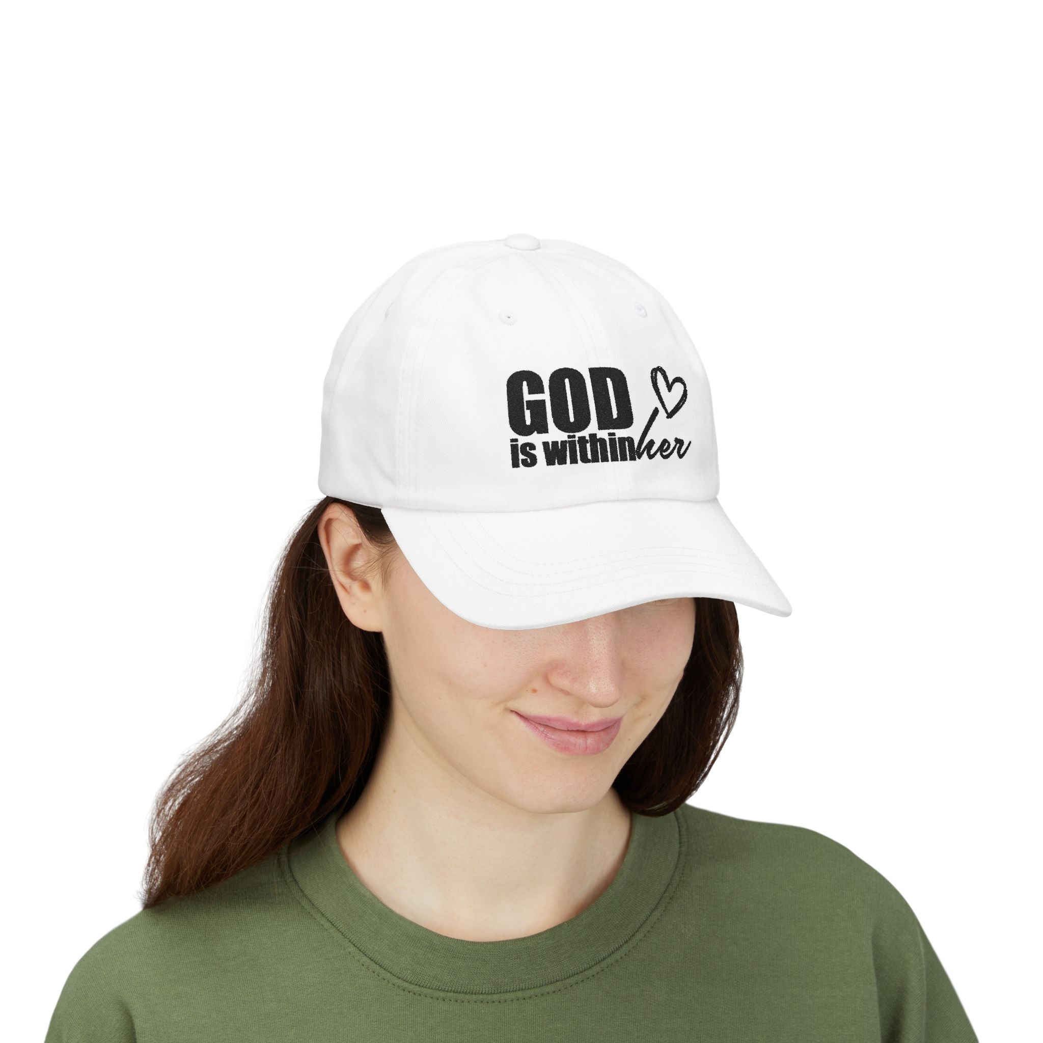 Women CAP | GOD IS WITHIN HER SHE WILL NOT FALL