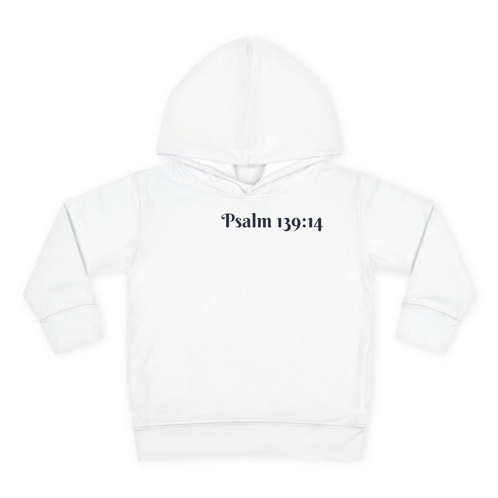 Boys Leopard Hoodie with "Psalm 139:14" Scripture