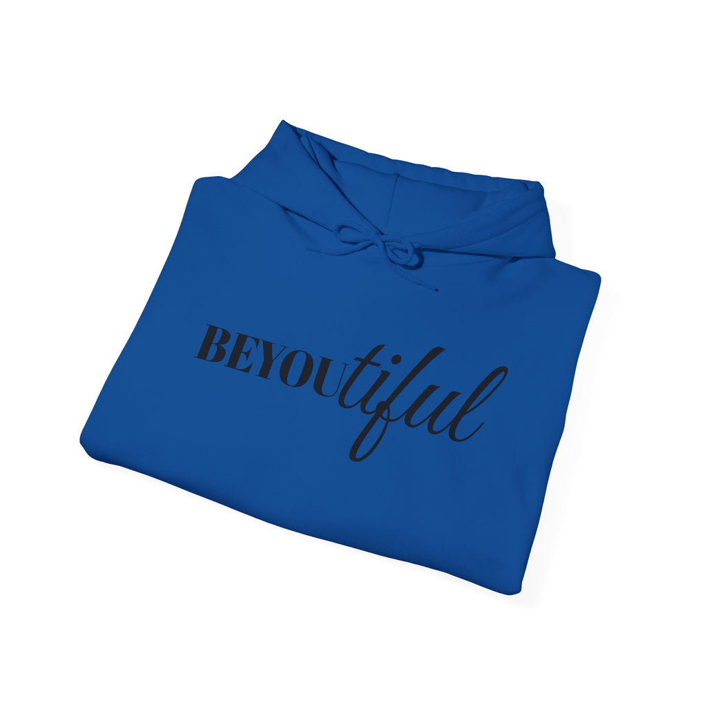 BEYOUtiful Hoodie | Faith Christian Heart Sleeve Design