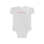 Girls Bunny Infant Bodysuit with "Psalm 46:5" Scripture