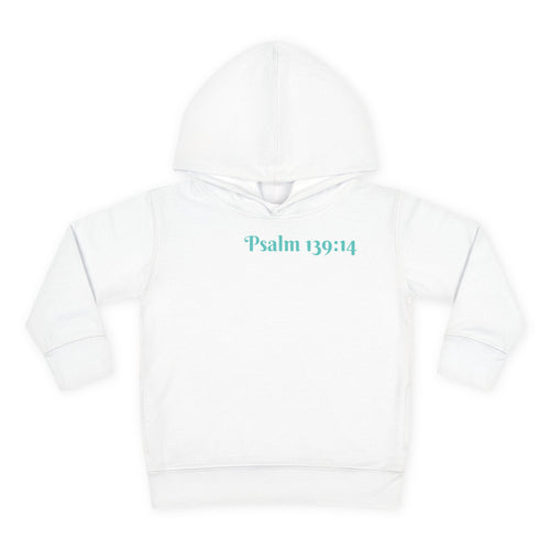 Boys Dinosaur Hoodie with "Psalm 139:14" Scripture