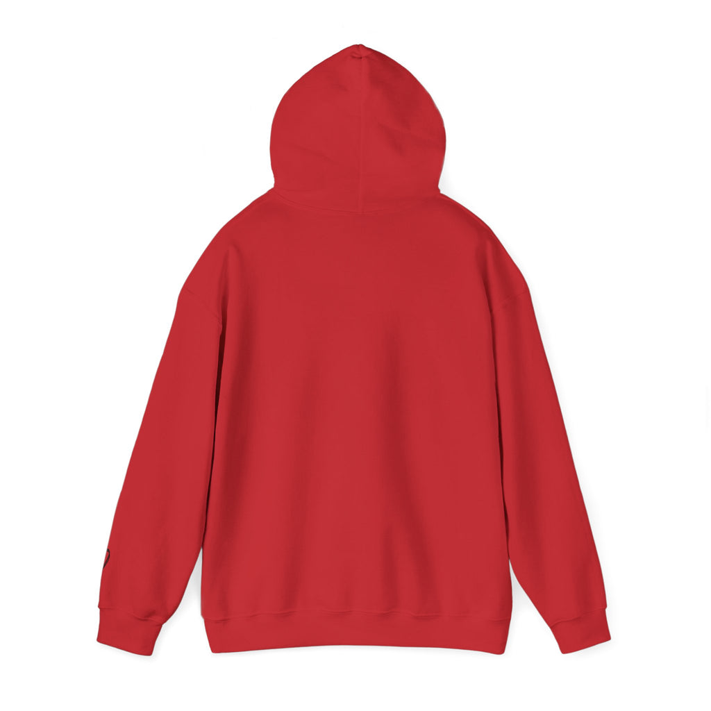 Love like Jesus Hoodie | Faith Christian Heart Sleeve Design