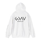 Men Hoodie - Romans 8:39 | GOD IS GREATER THAN MY HIGHS AND MY LOWS