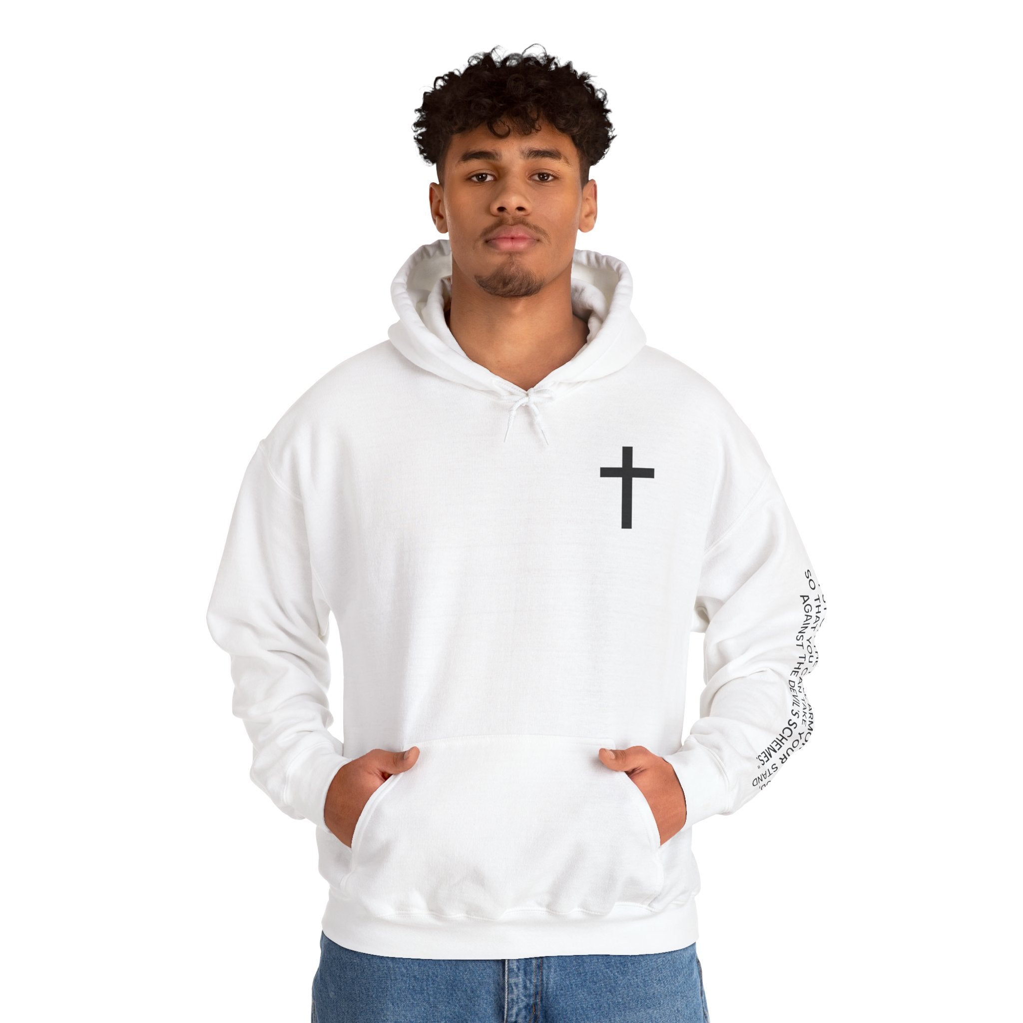 Men Hoodie - Ephesians 6:11 | ARMOR OF GOD