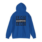 Men Hoodie - Proverbs 27:17 | IRON SHARPENS IRON
