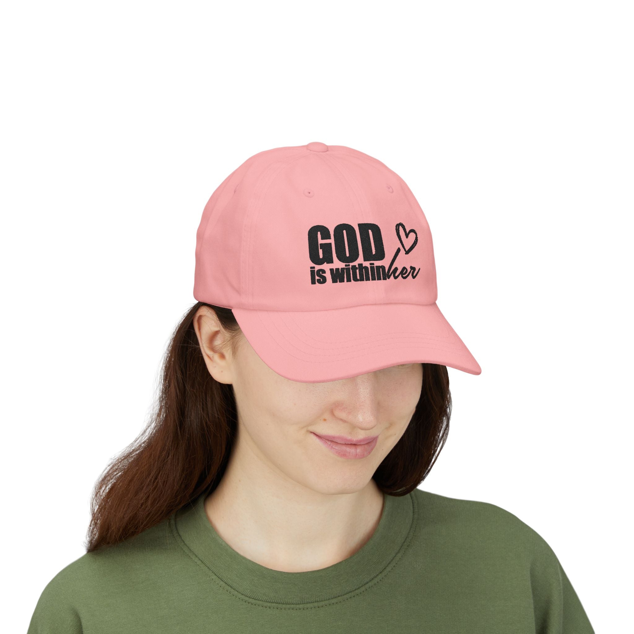 Women CAP | GOD IS WITHIN HER SHE WILL NOT FALL