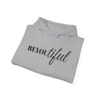 BEYOUtiful Hoodie | Faith Christian Heart Sleeve Design