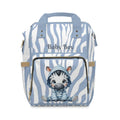 Boys Zebra Baby Diaper Backpack with "Psalm 139:14" Scripture