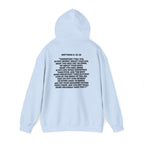 Men & Women Hoodie (Unisex) - Matthew 6: 25-26 Cross Hoodie | Bible Verse Scripture