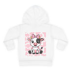 Girls Cow Hoodie with “Psalm 46:5” Scripture