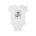 Boys Bear Infant Bodysuit  with "Psalm 139:14" Scripture