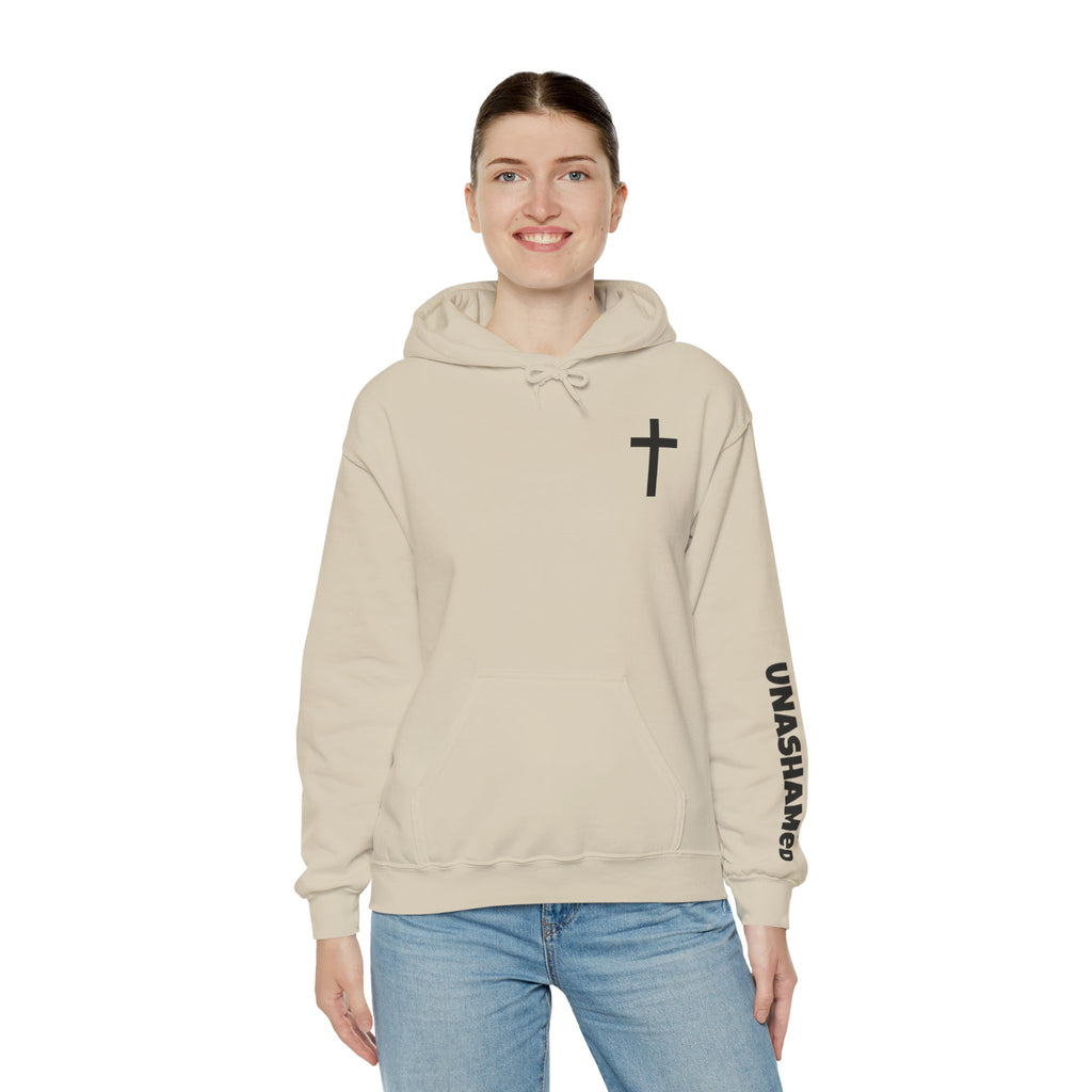 Men & Women Hoodie (Unisex) - Revolation 1: 8 Cross Hoodie | Bible Verse Scripture