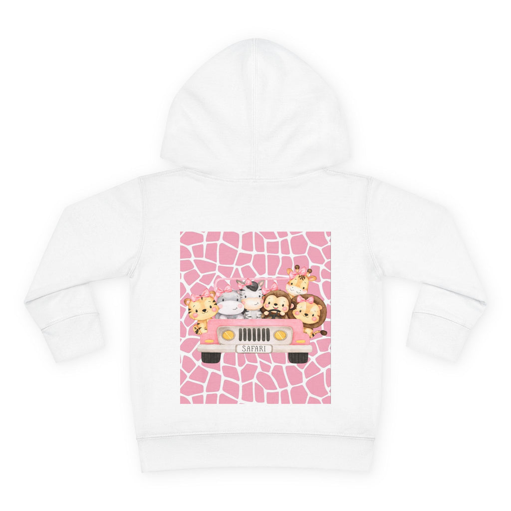 Girls Safari Hoodie with “Psalm 46:5” Scripture