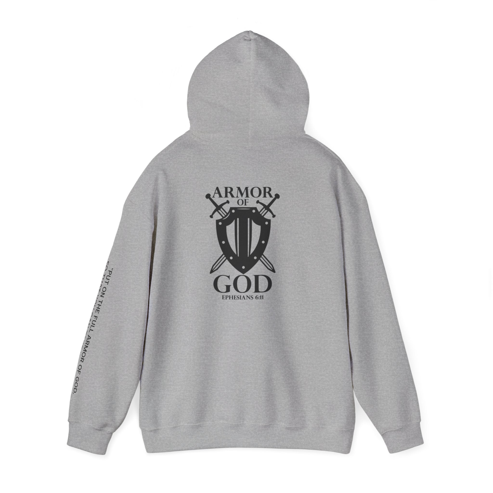 Men Hoodie - Ephesians 6:11 | ARMOR OF GOD