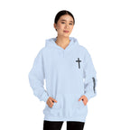 Men & Women Hoodie (Unisex) - Revolation 1: 8 Cross Hoodie | Bible Verse Scripture