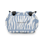 Boys Zebra Baby Diaper Backpack with "Psalm 139:14" Scripture
