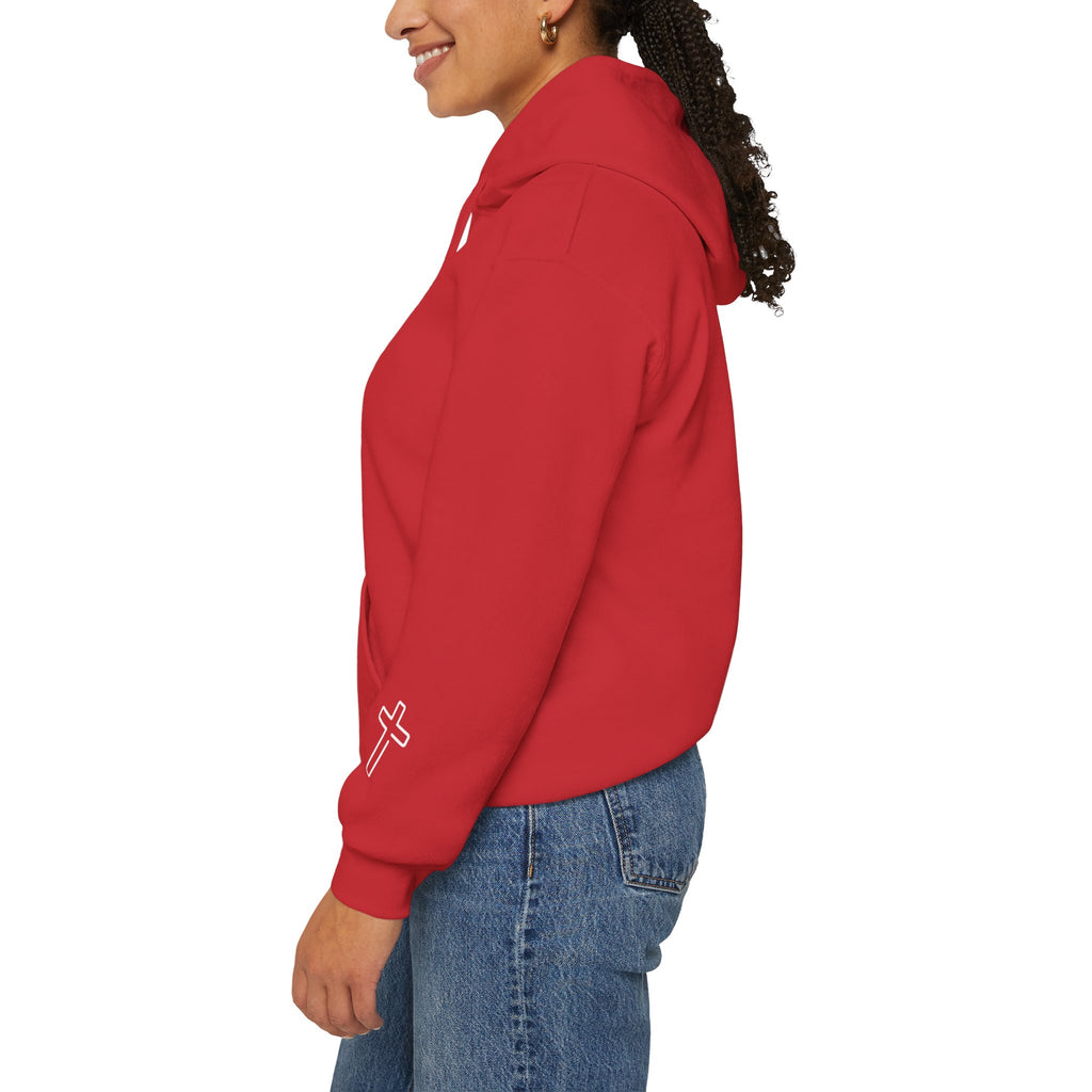 Men & Women Hoodies (Unisex) - I am UNASHAMED white font