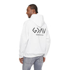 Men Hoodie - Romans 8:39 | GOD IS GREATER THAN MY HIGHS AND MY LOWS