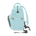 Boys Leopard Baby Diaper Backpack with "Psalm 139:14" Scripture