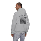 Men & Women Hoodies (Unisex) - Matthew 7: 8 Cross Hoodie | Bible Verse Scripture
