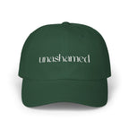 Men & Women CAP | UNASHAMED (white font)