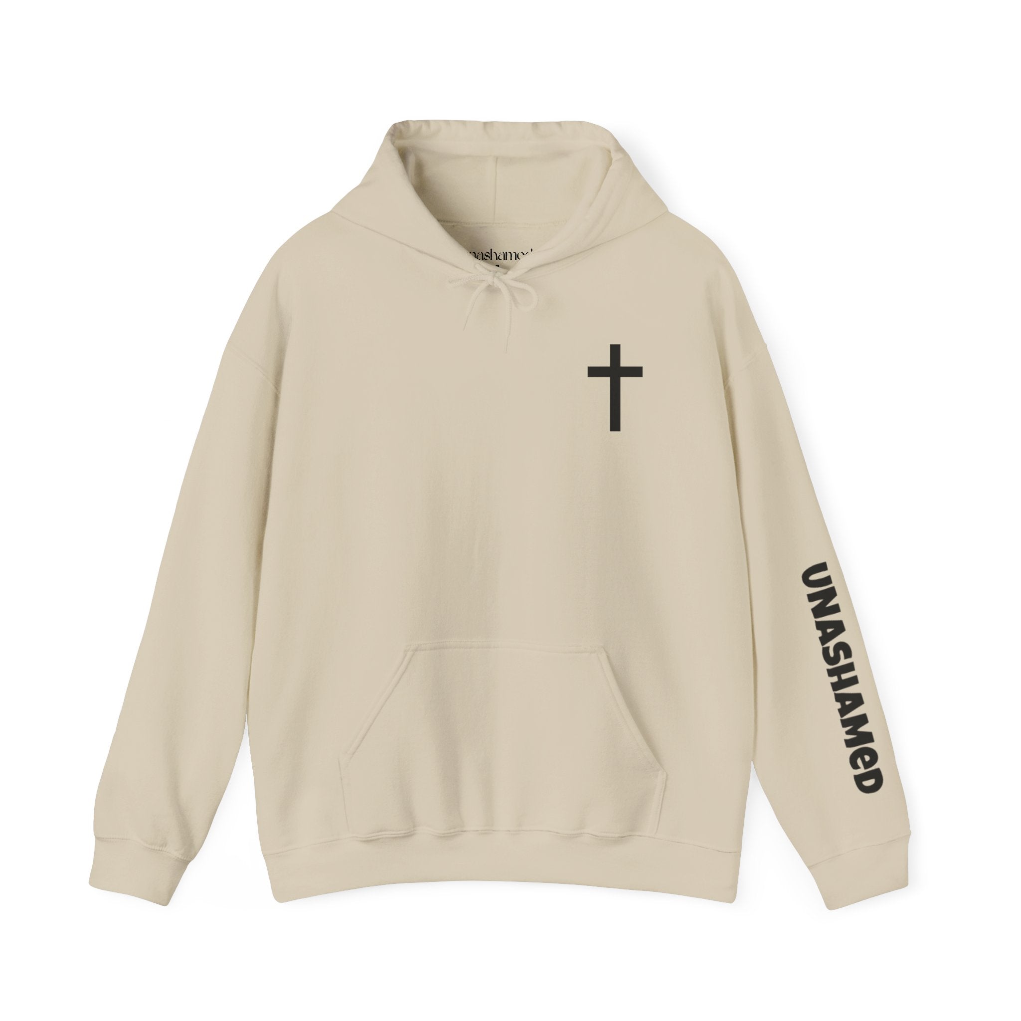 Men & Women Hoodie (Unisex) - Revolation 1: 8 Cross Hoodie | Bible Verse Scripture