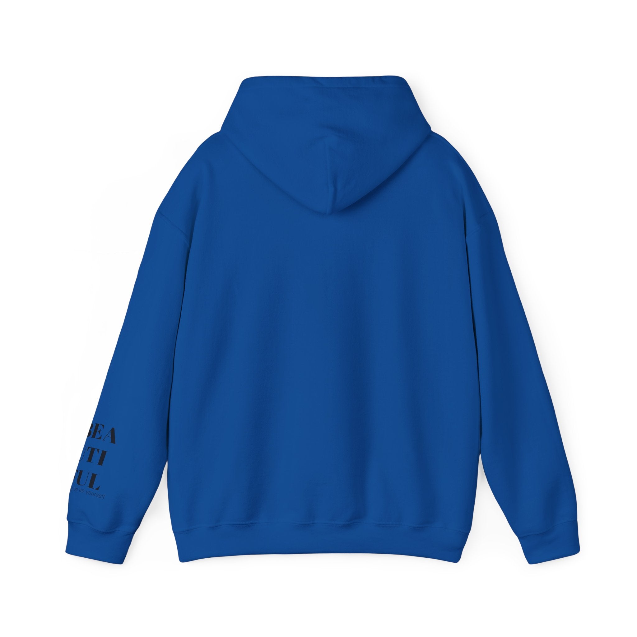 BEYOUtiful Hoodie | Faith Christian Heart Sleeve Design