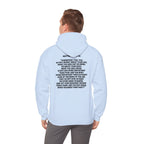Men & Women Hoodie (Unisex) - Matthew 6: 25-26 Cross Hoodie | Bible Verse Scripture