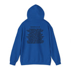 Men & Women Hoodie (Unisex) - Matthew 6: 25-26 Cross Hoodie | Bible Verse Scripture