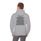 Men & Women Hoodie (Unisex) - Matthew 6: 25-26 Cross Hoodie | Bible Verse Scripture